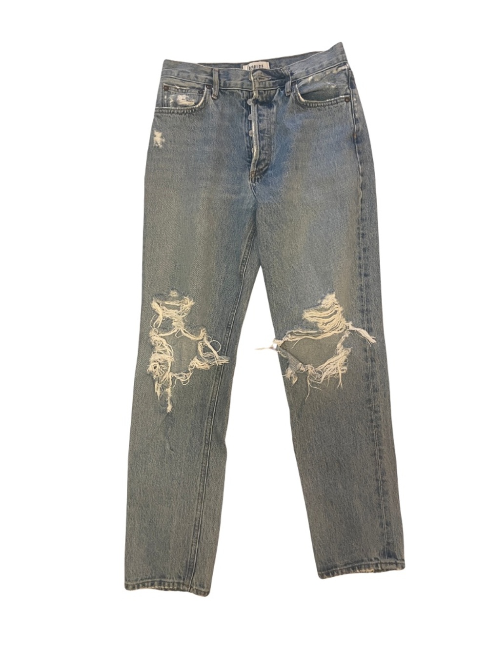 AGOLDE 90s Pinch Waist High Rise Straight Leg Jeans